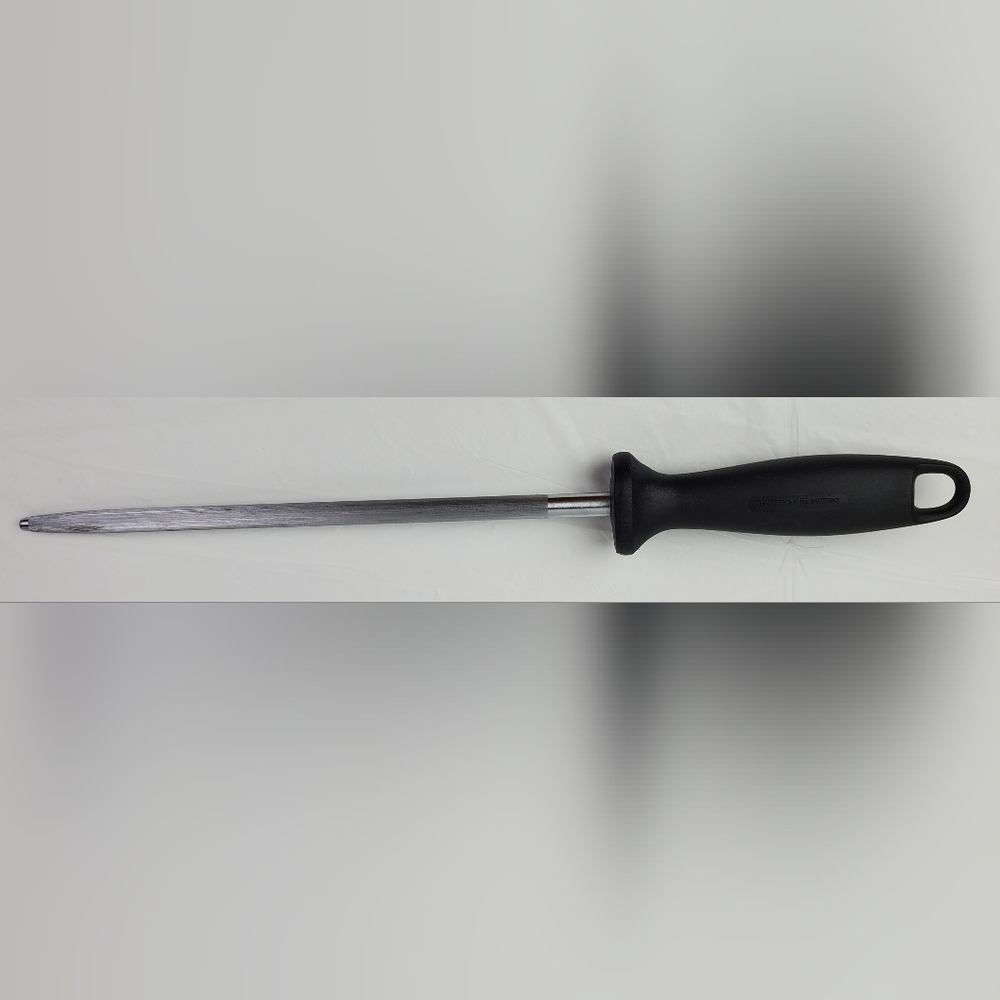 Zwilling J.A. Henckels 14.5" Knife Sharpening Honing Steel Rod Germany - GUC